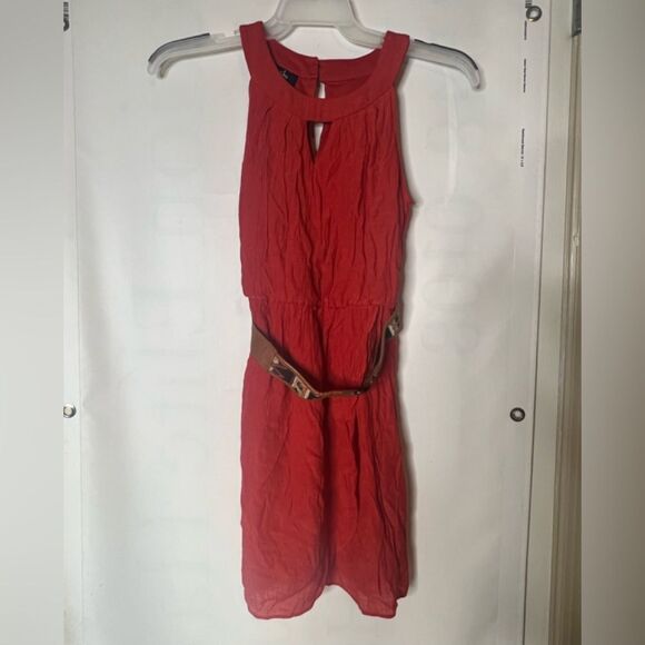 By &By Rust Mini Dress - Picture 1 of 8